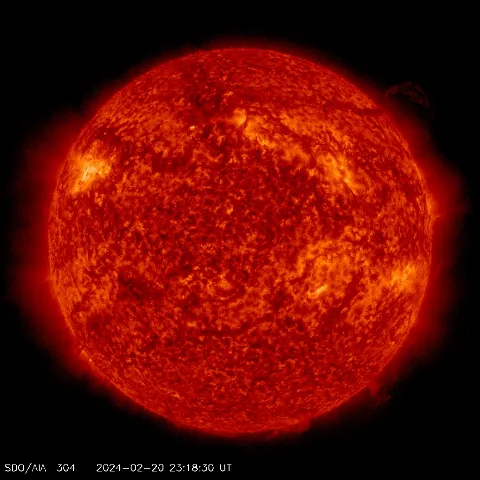 Image of Sun's transition region