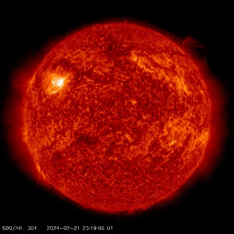 Image of Sun's transition region