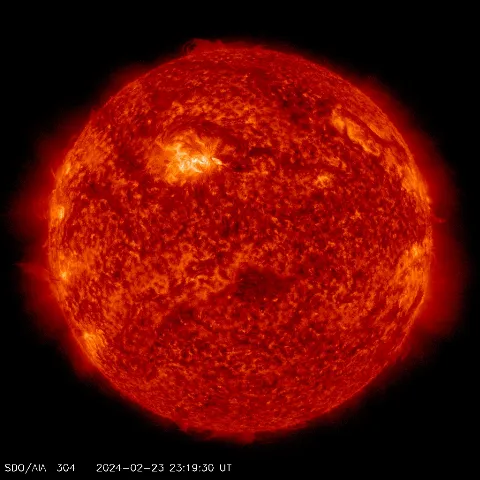 Image of Sun's transition region