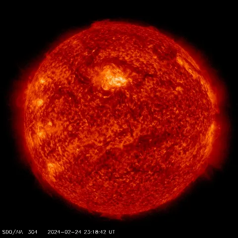 Image of Sun's transition region