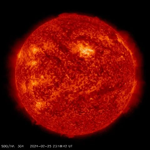 Image of Sun's transition region