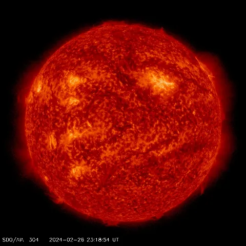 Image of Sun's transition region