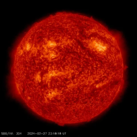 Image of Sun's transition region