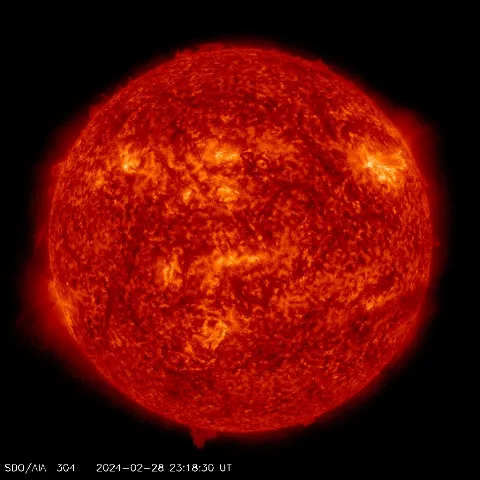 Image of Sun's transition region