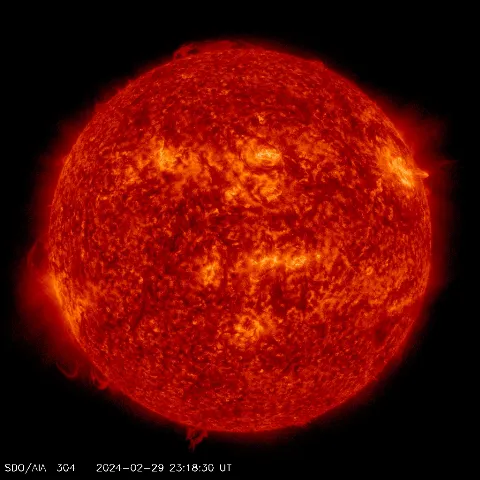 Image of Sun's transition region