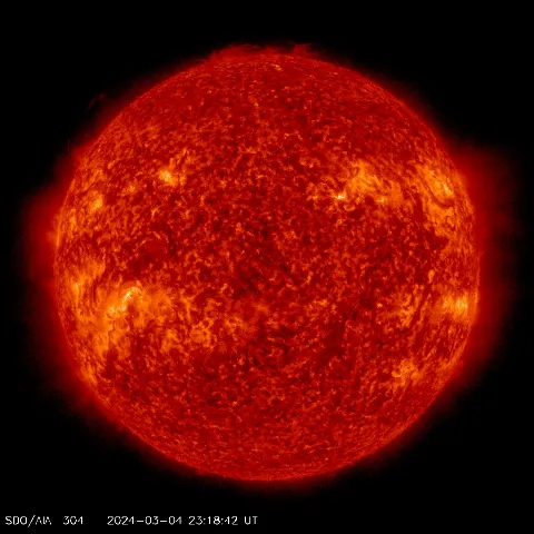 Image of Sun's transition region