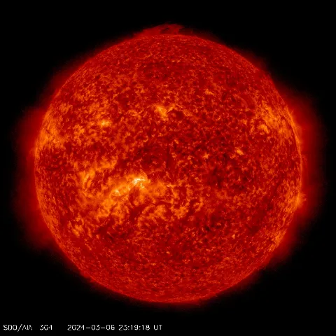 Image of Sun's transition region