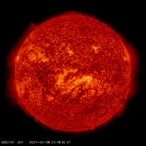 Image of Sun's transition region