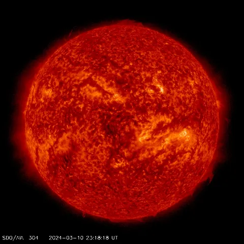 Image of Sun's transition region