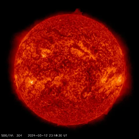 Image of Sun's transition region