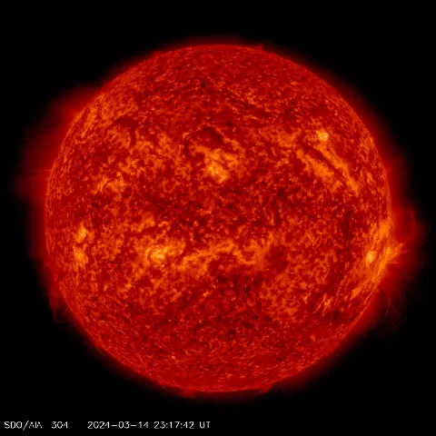 Image of Sun's transition region