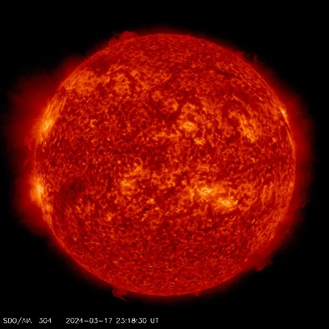 Image of Sun's transition region