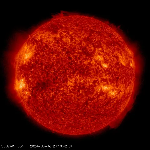 Image of Sun's transition region