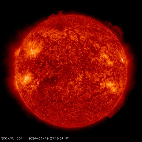 Image of Sun's transition region