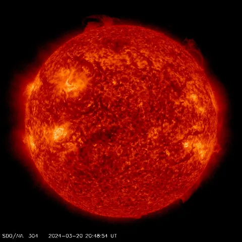 Image of Sun's transition region