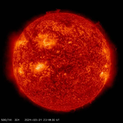 Image of Sun's transition region