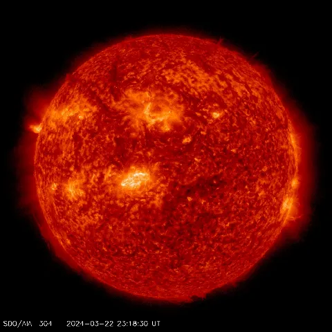 Image of Sun's transition region