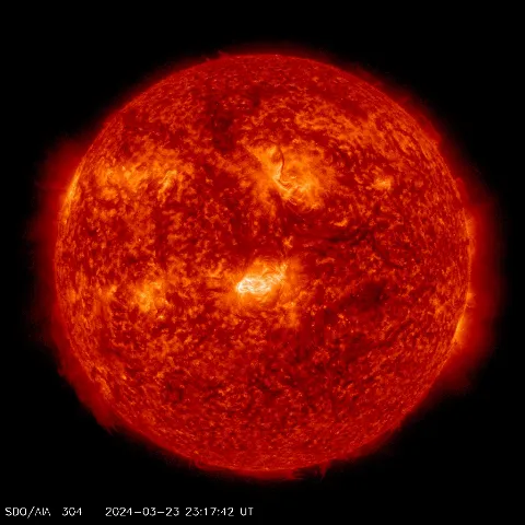 Image of Sun's transition region