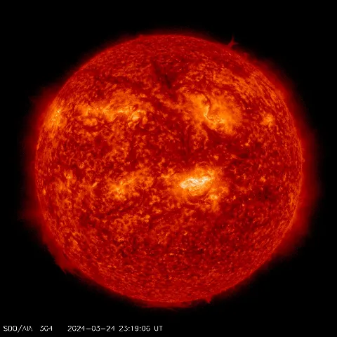 Image of Sun's transition region