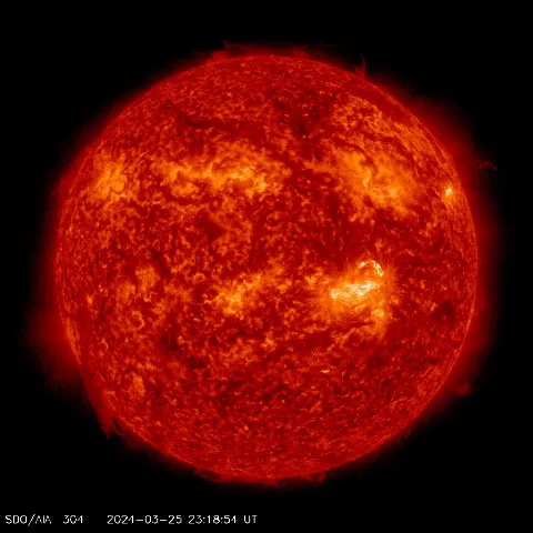 Image of Sun's transition region