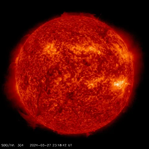 Image of Sun's transition region