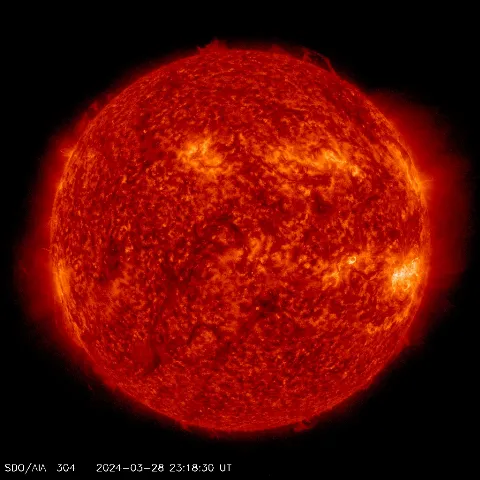 Image of Sun's transition region