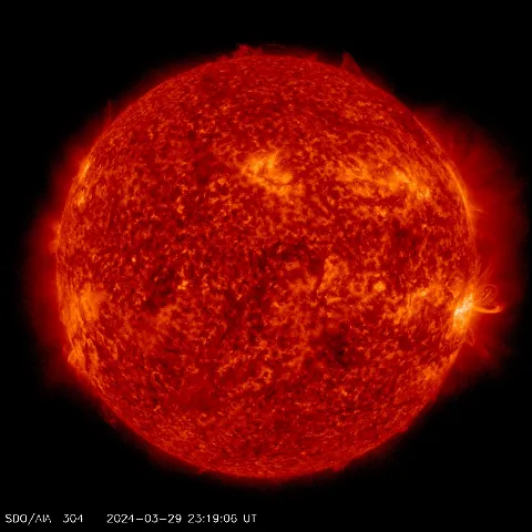 Image of Sun's transition region