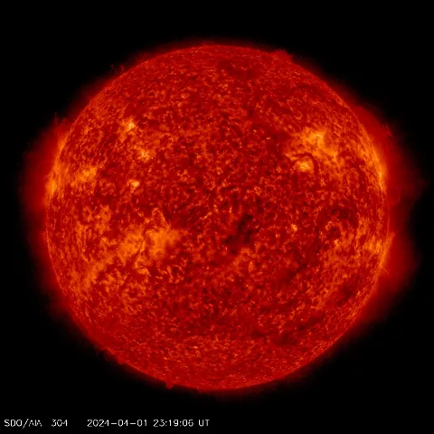 Image of Sun's transition region