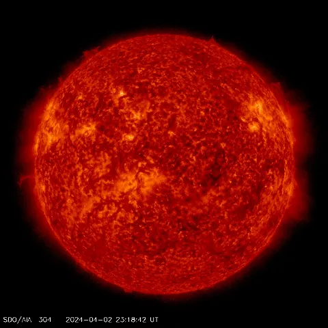 Image of Sun's transition region