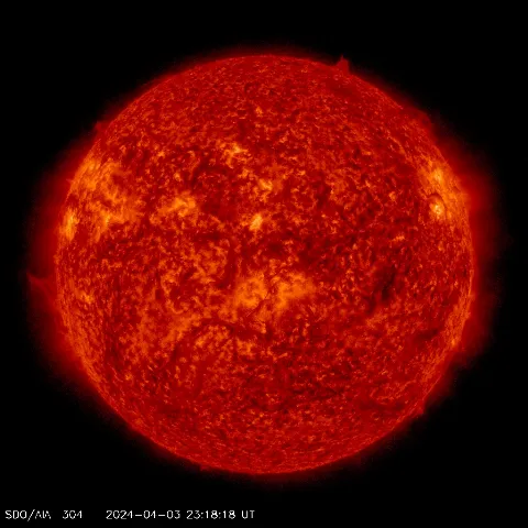 Image of Sun's transition region