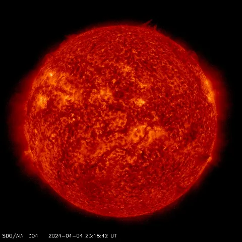 Image of Sun's transition region