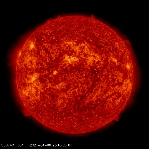 Image of Sun's transition region