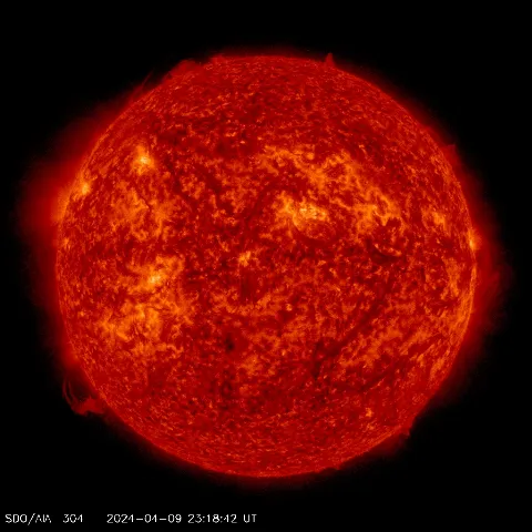 Image of Sun's transition region