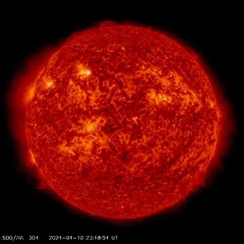 Image of Sun's transition region