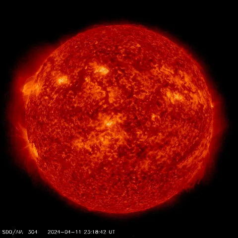 Image of Sun's transition region