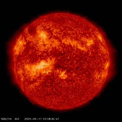 Image of Sun's transition region