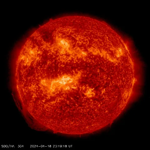 Image of Sun's transition region