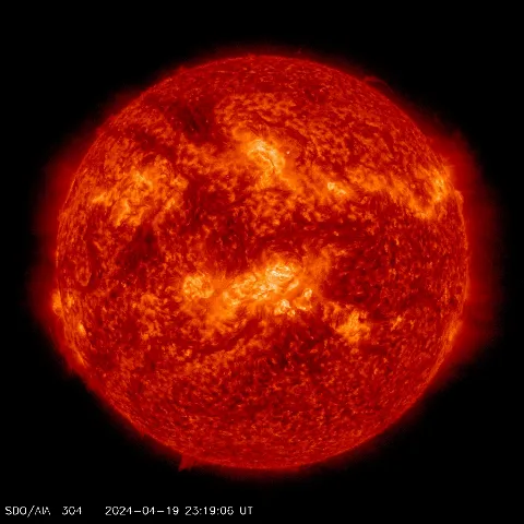 Image of Sun's transition region