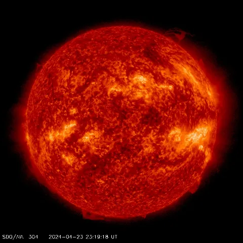 Image of Sun's transition region