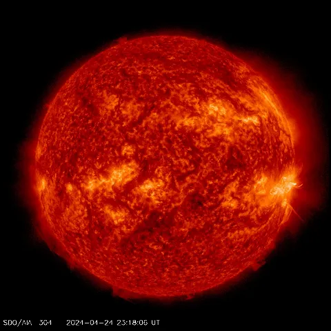 Image of Sun's transition region