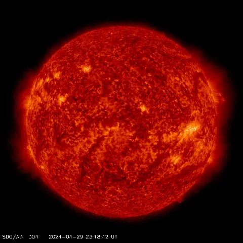 Image of Sun's transition region