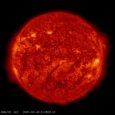 Image of Sun's transition region