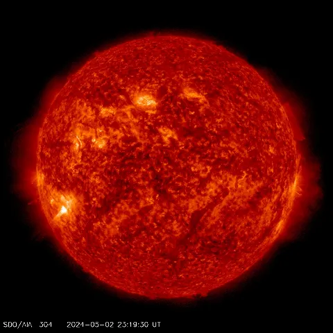 Image of Sun's transition region