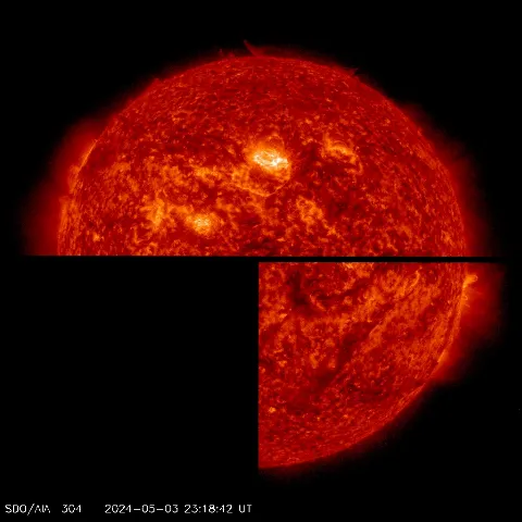 Image of Sun's transition region