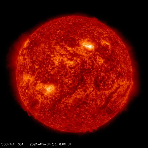 Image of Sun's transition region