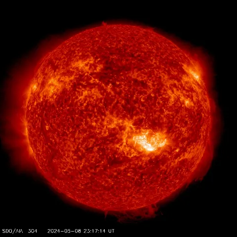 Image of Sun's transition region