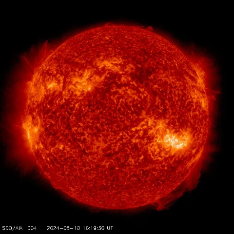 Image of Sun's transition region