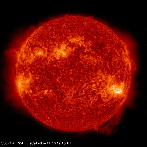 Image of Sun's transition region