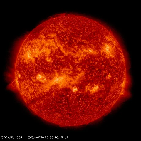 Image of Sun's transition region