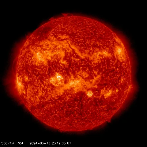 Image of Sun's transition region